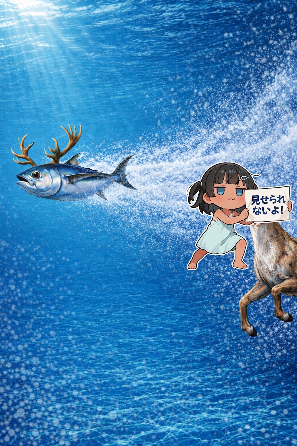 海中のツナカイ