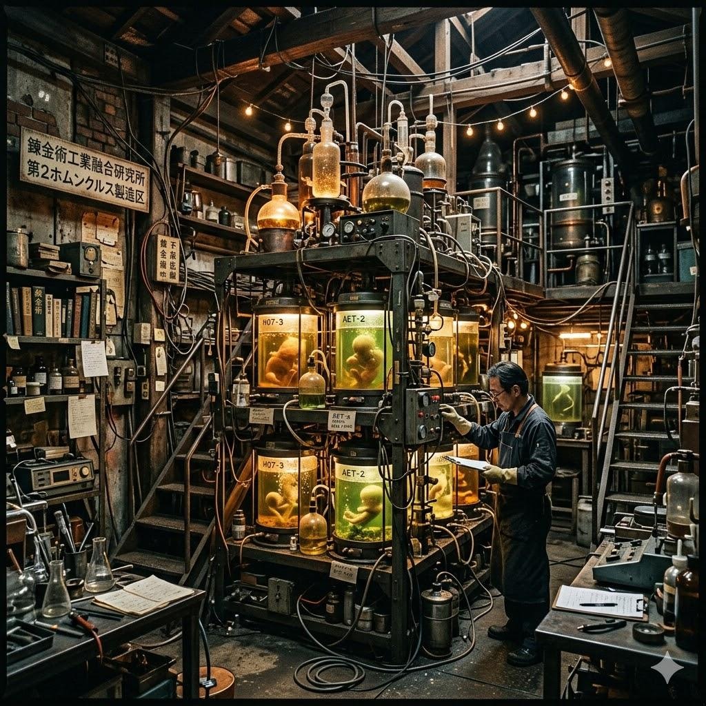 現代ホムンクルス製造工場