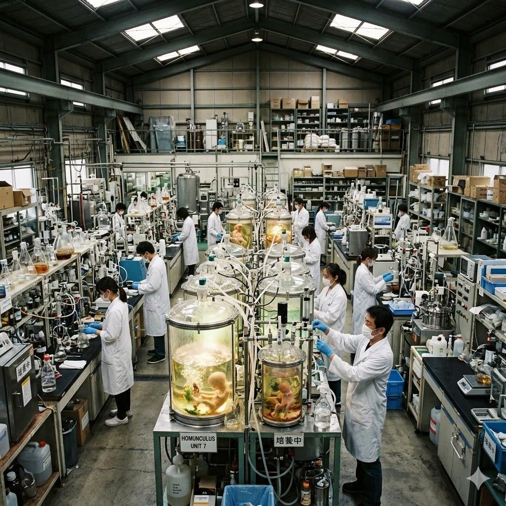 現代ホムンクルス製造工場