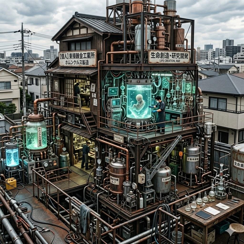 現代ホムンクルス製造工場