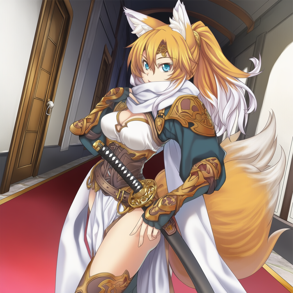 キツネ騎士ちゃん