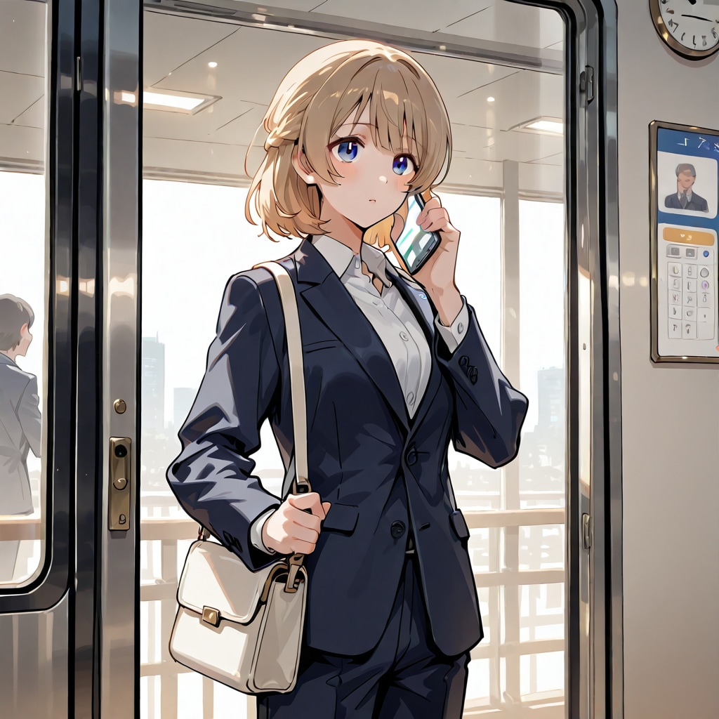 次の打ち合わせに | の人気AIイラスト・グラビア