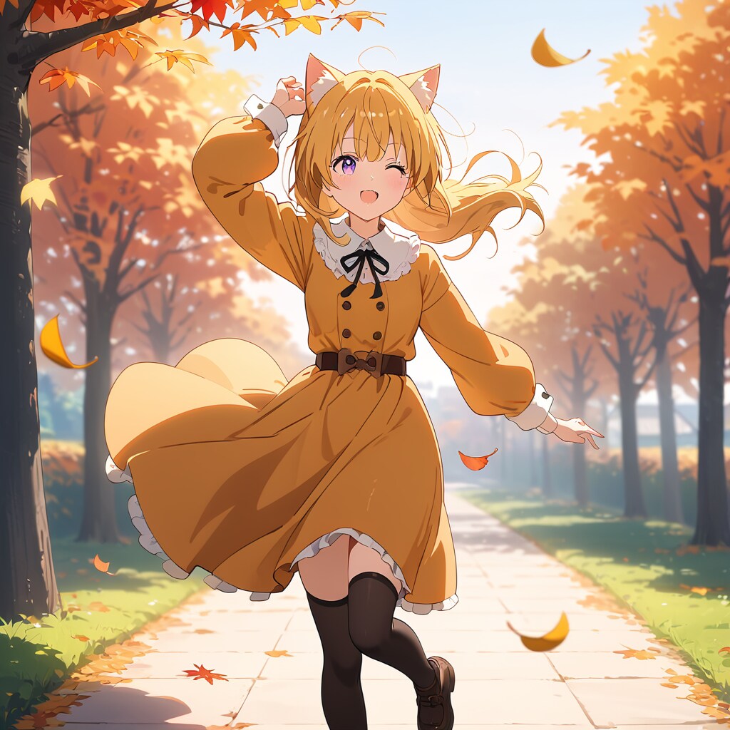 秋空とニーハイソックス | の人気AIイラスト・グラビア