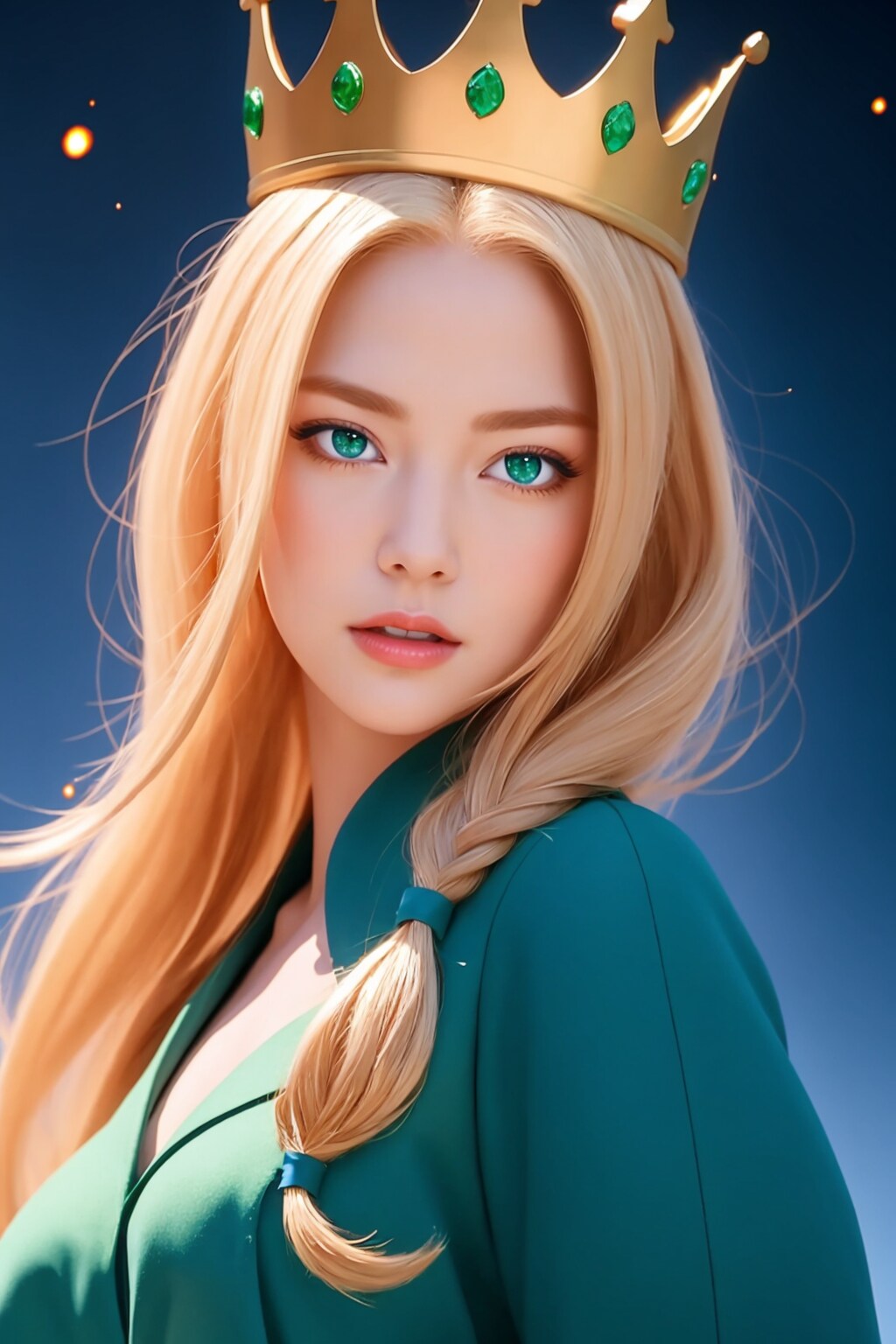 王冠被った女性 | の人気AIイラスト・グラビア