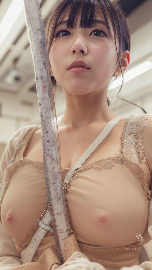 パイスラ乳首ポチ