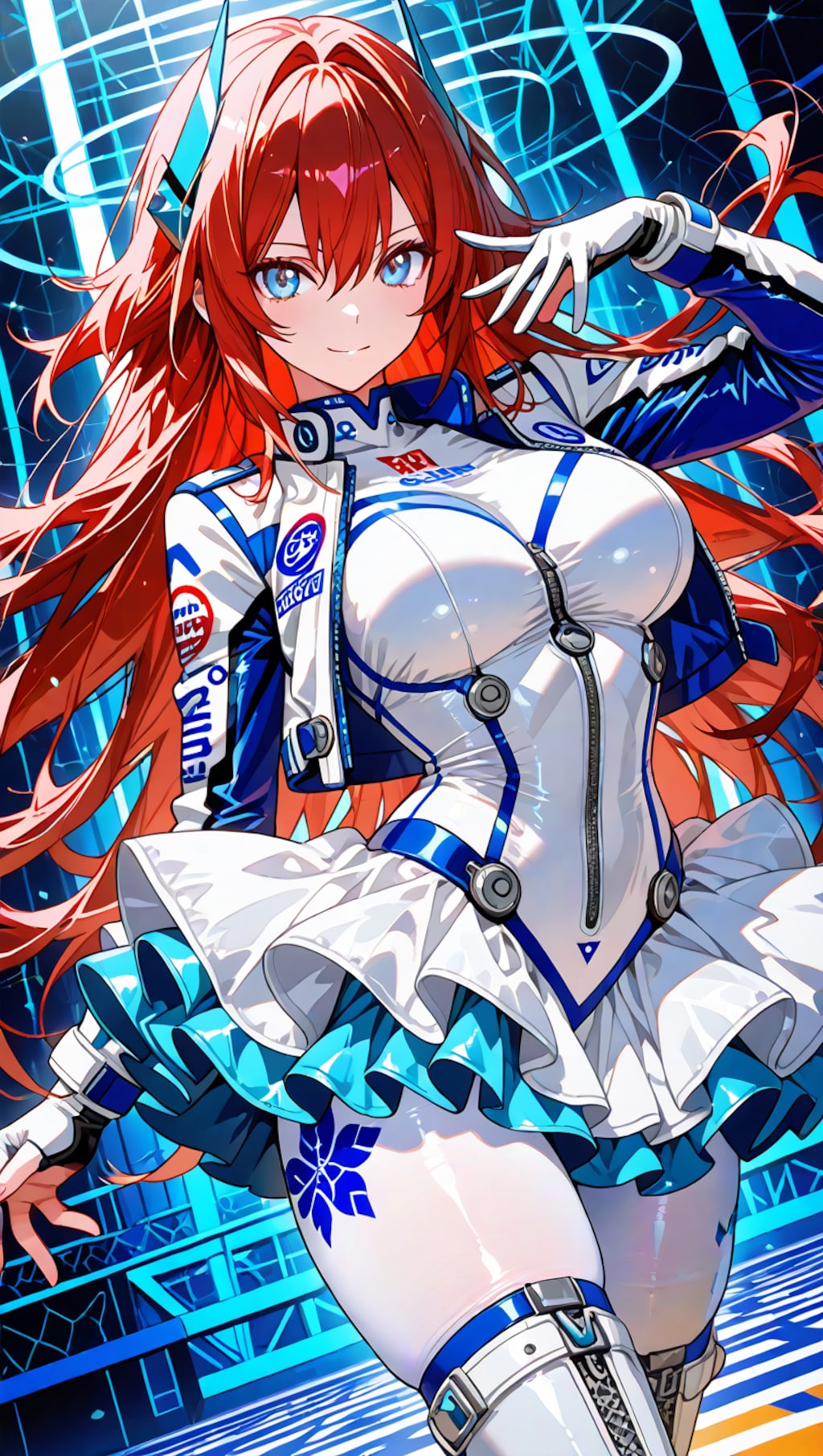 スタイリッシュなレースクイーン