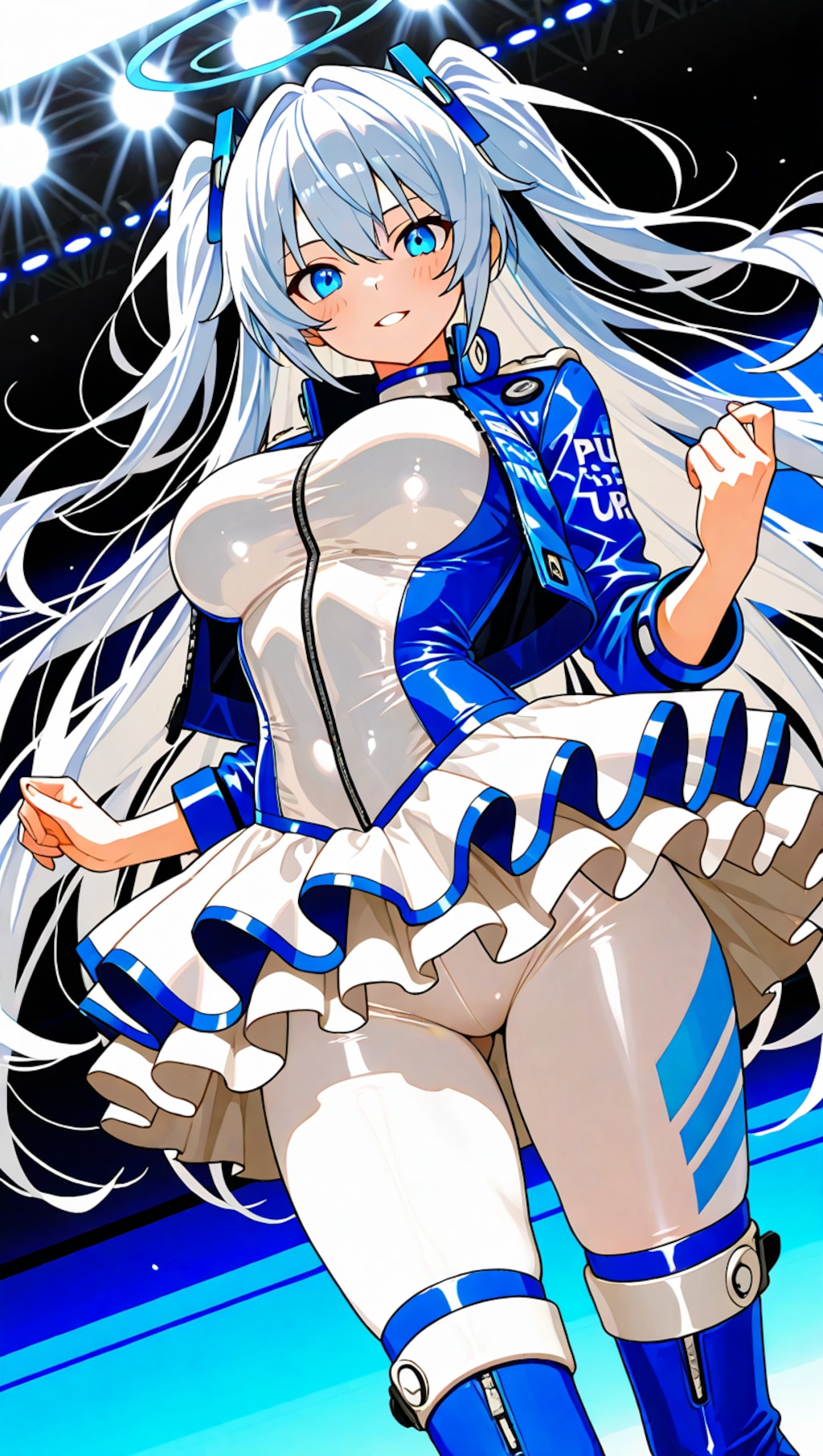 スタイリッシュなレースクイーン