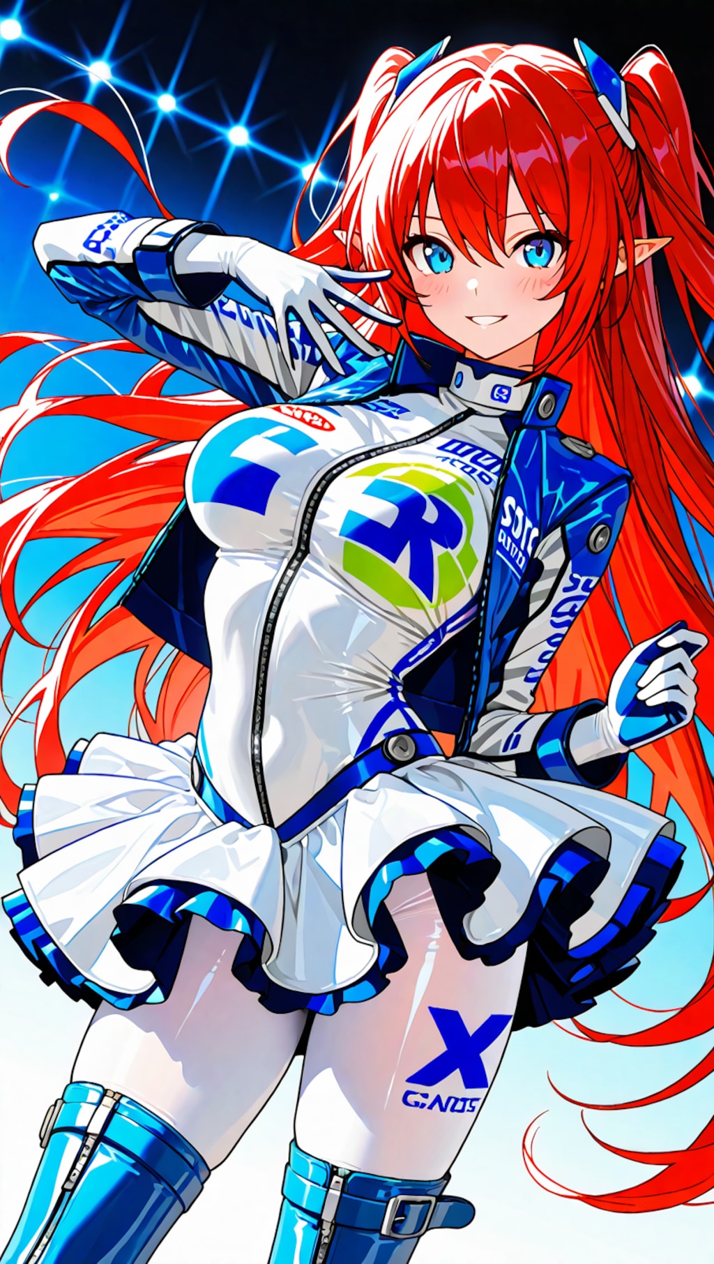 スタイリッシュなレースクイーン