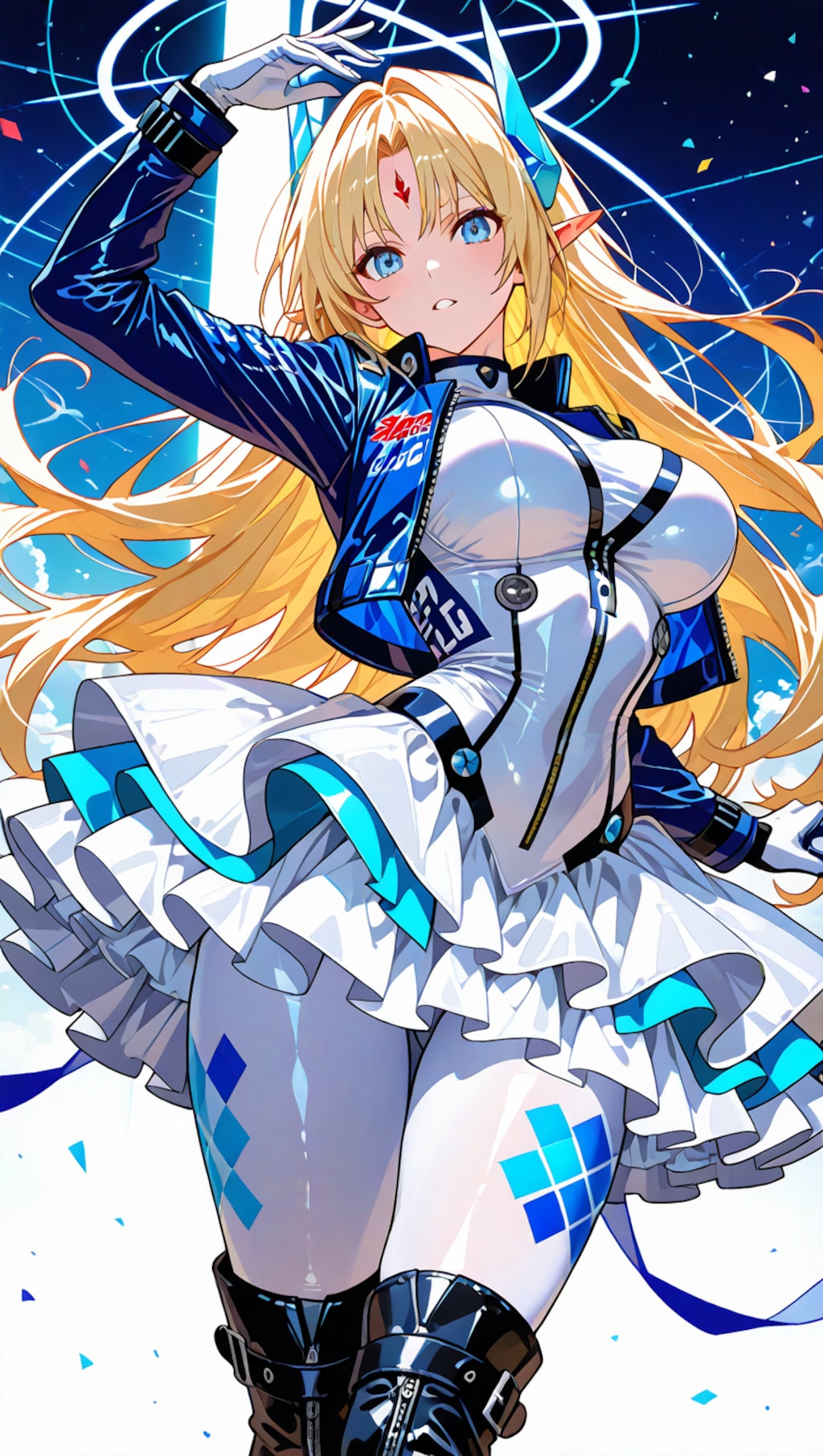 スタイリッシュなレースクイーン