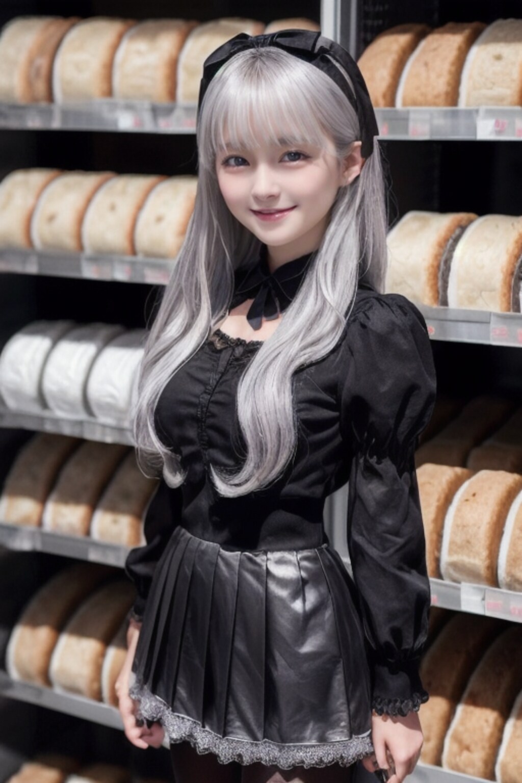 ロールケーキ屋の看板娘