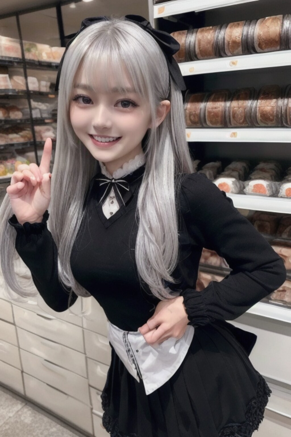ロールケーキ屋の看板娘