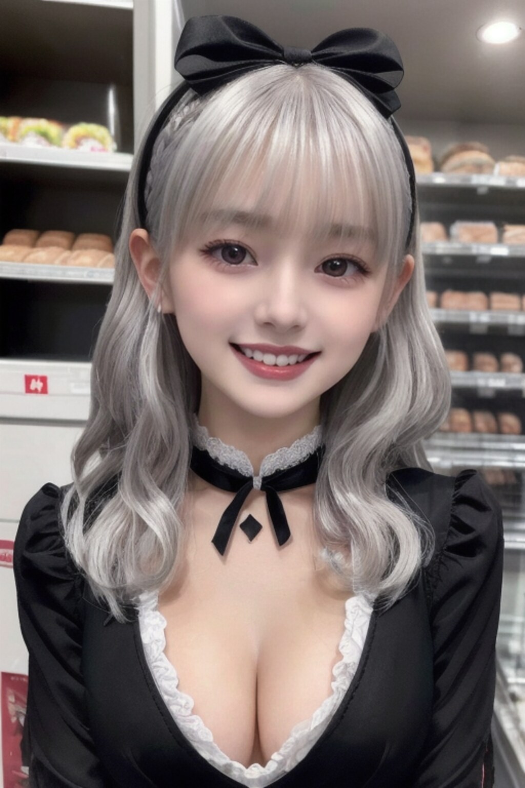 ロールケーキ屋の看板娘