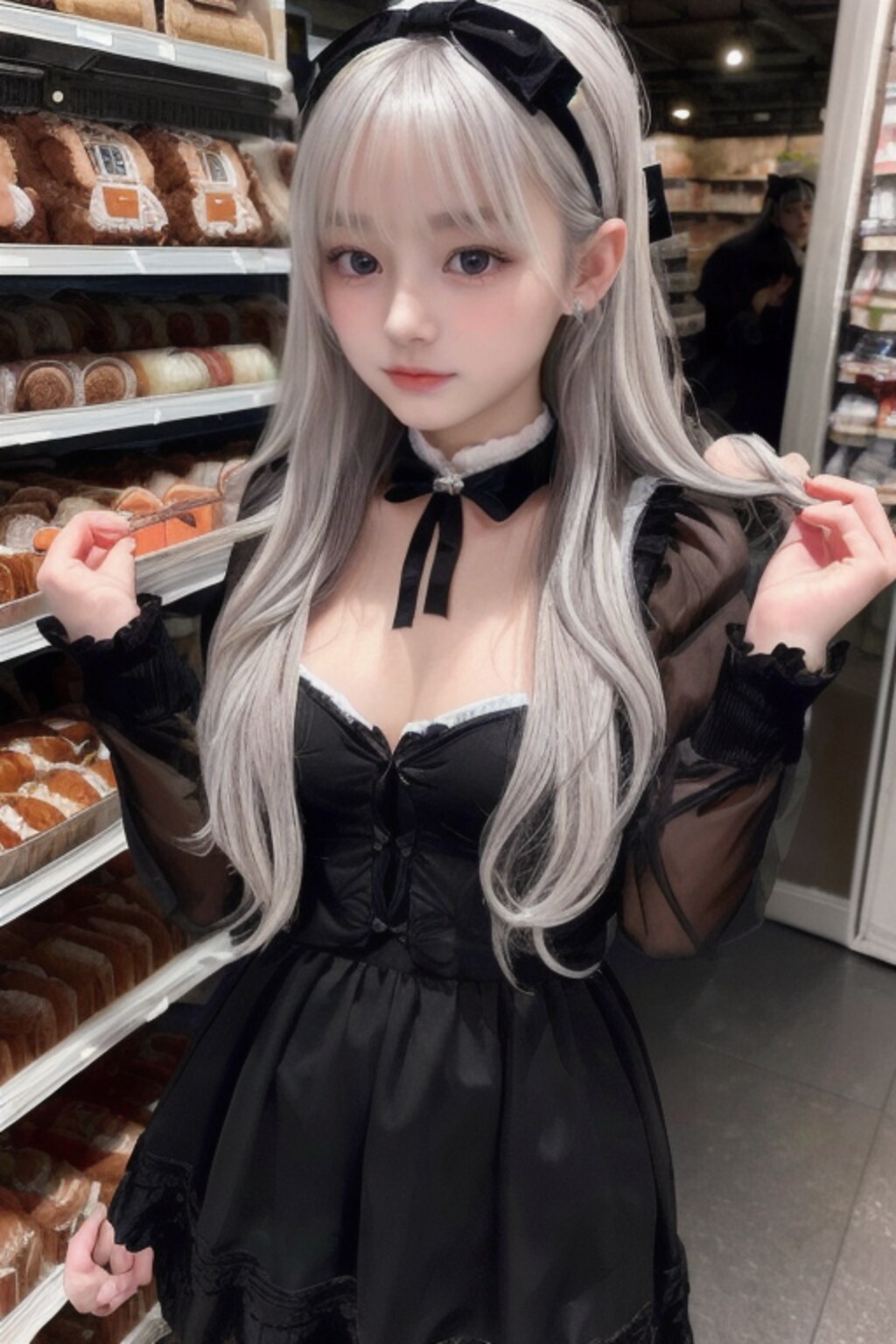 ロールケーキ屋の看板娘