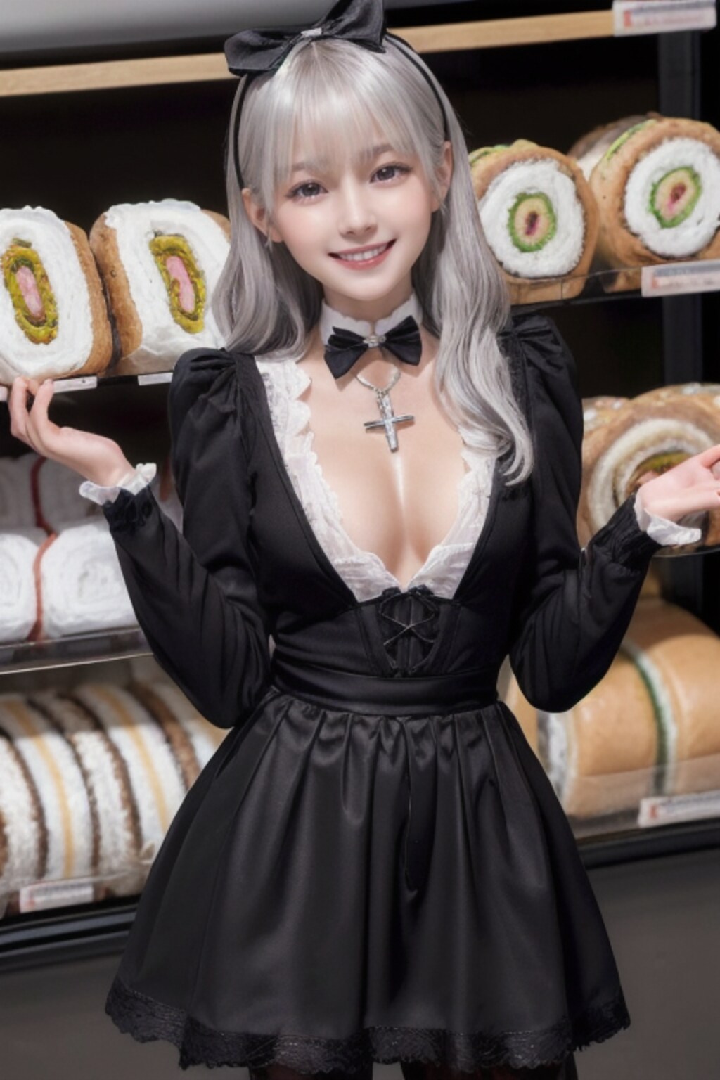 ロールケーキ屋の看板娘