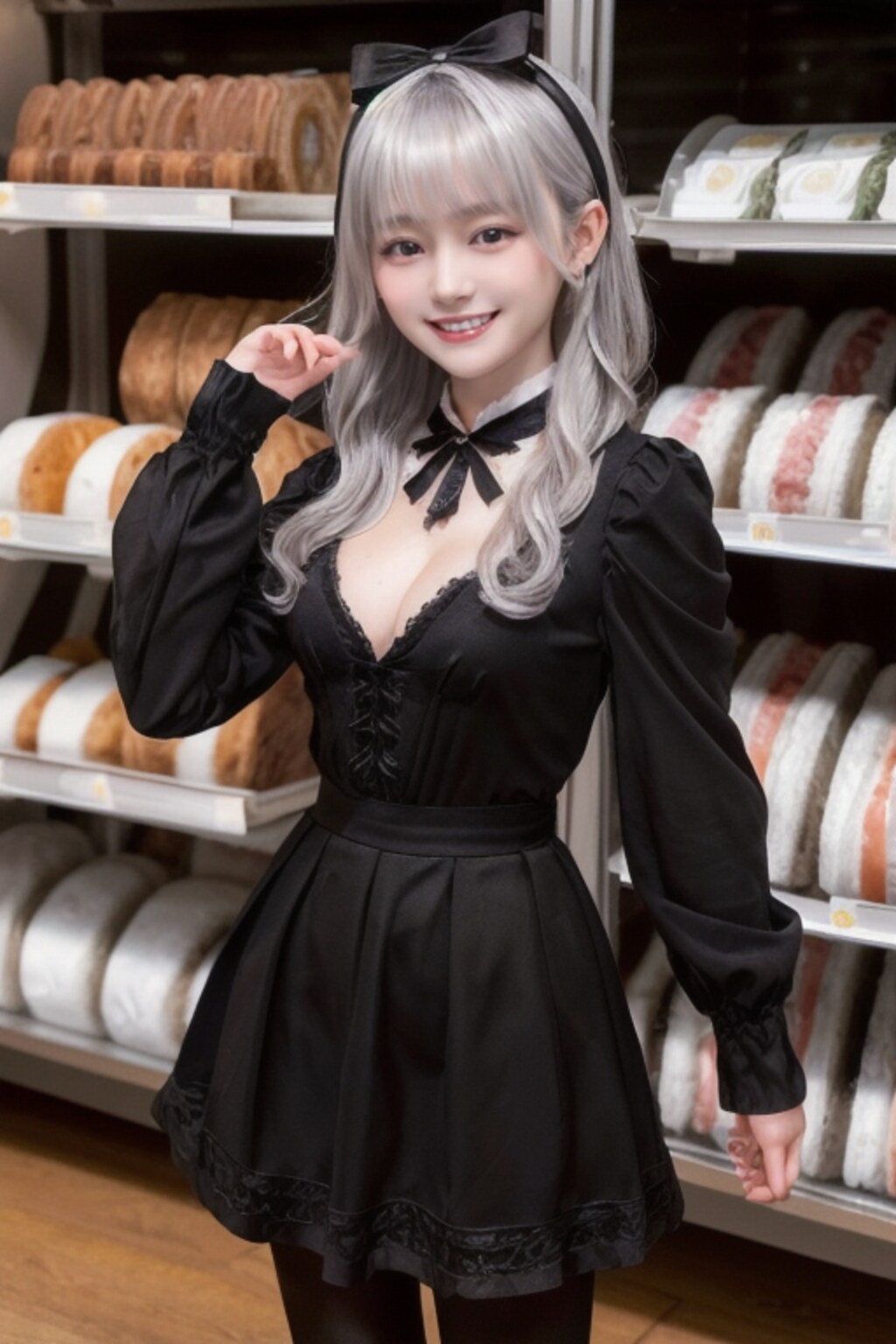 ロールケーキ屋の看板娘