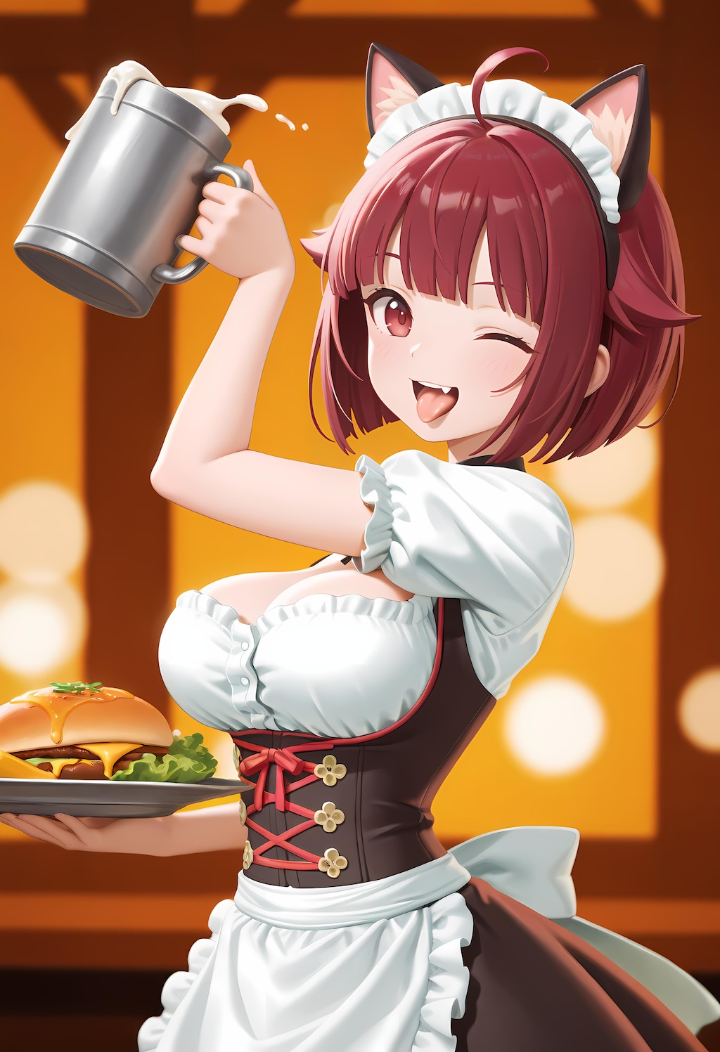 看板娘にゃ！💕