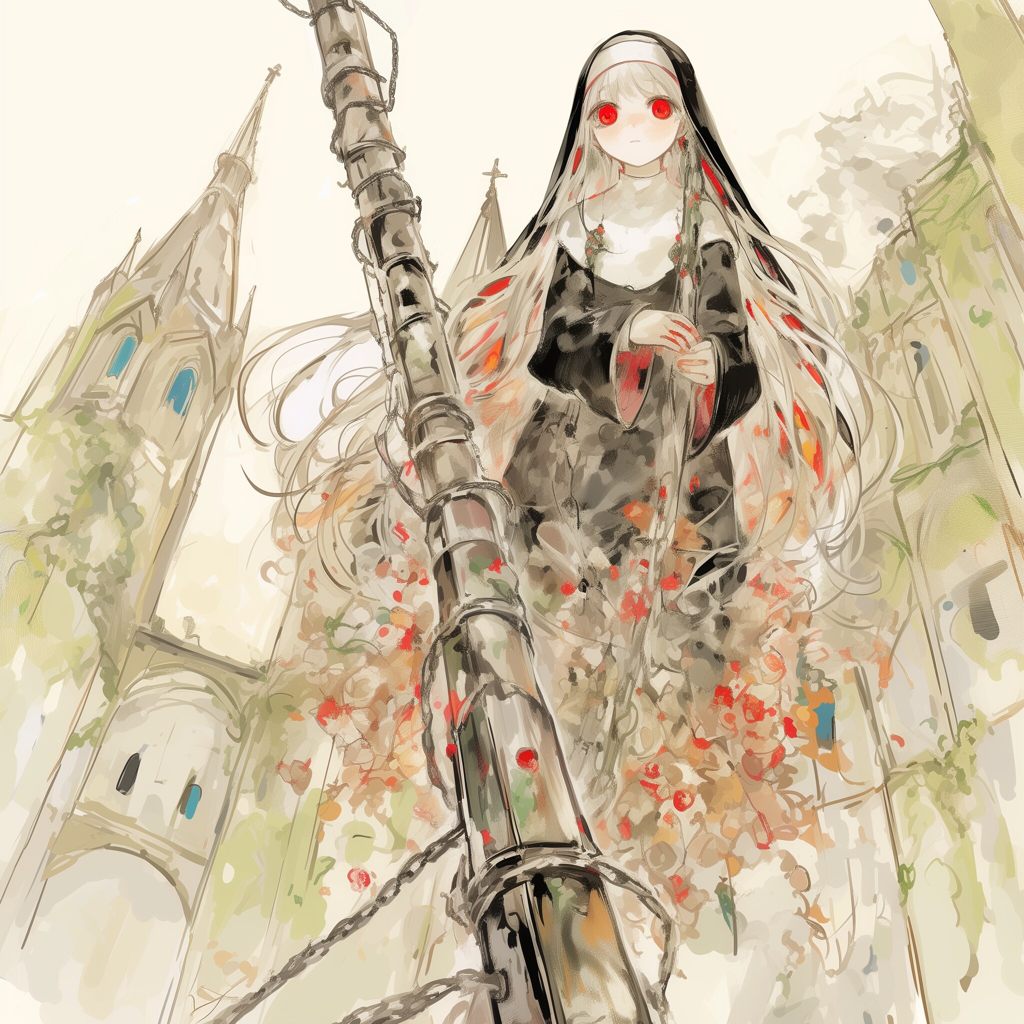 漆喰 | の人気AIイラスト・グラビア