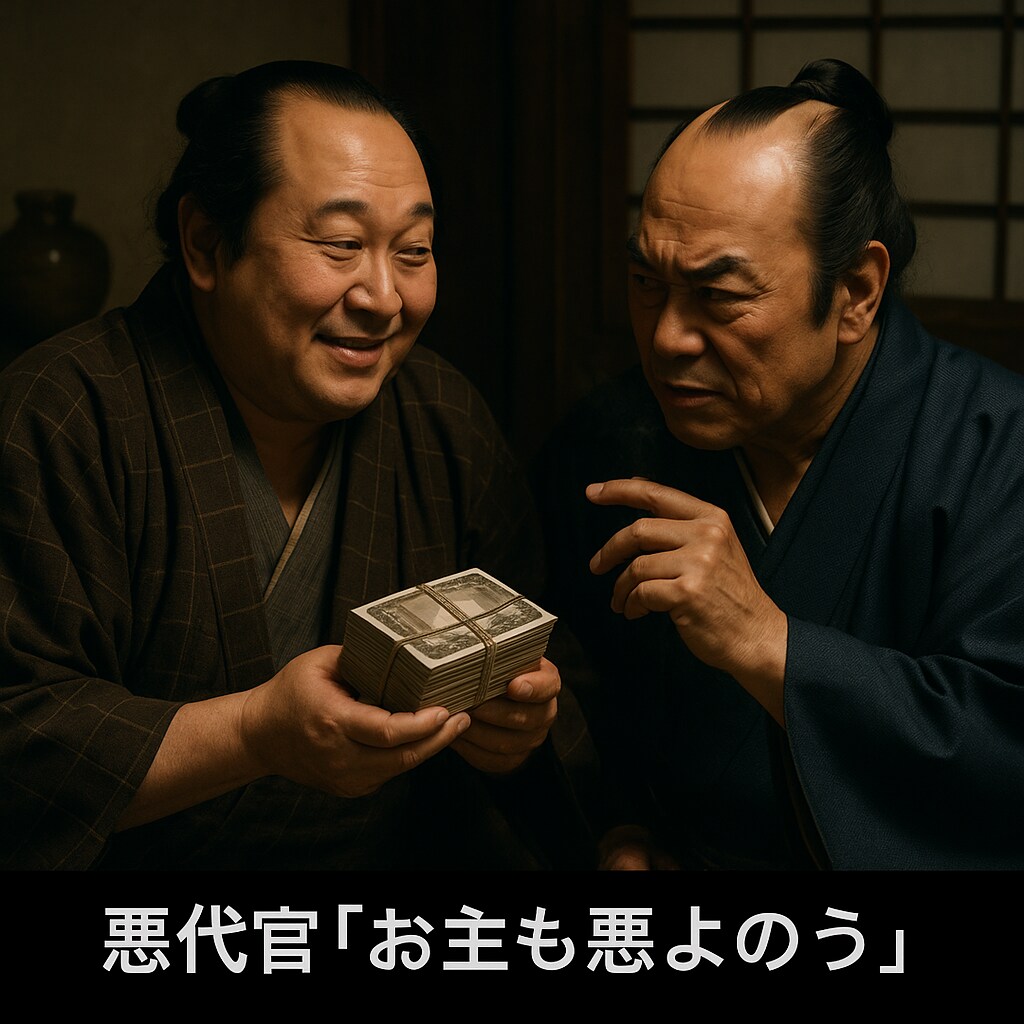 悪代官と越後屋1