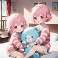 双子テディベア 2枚目