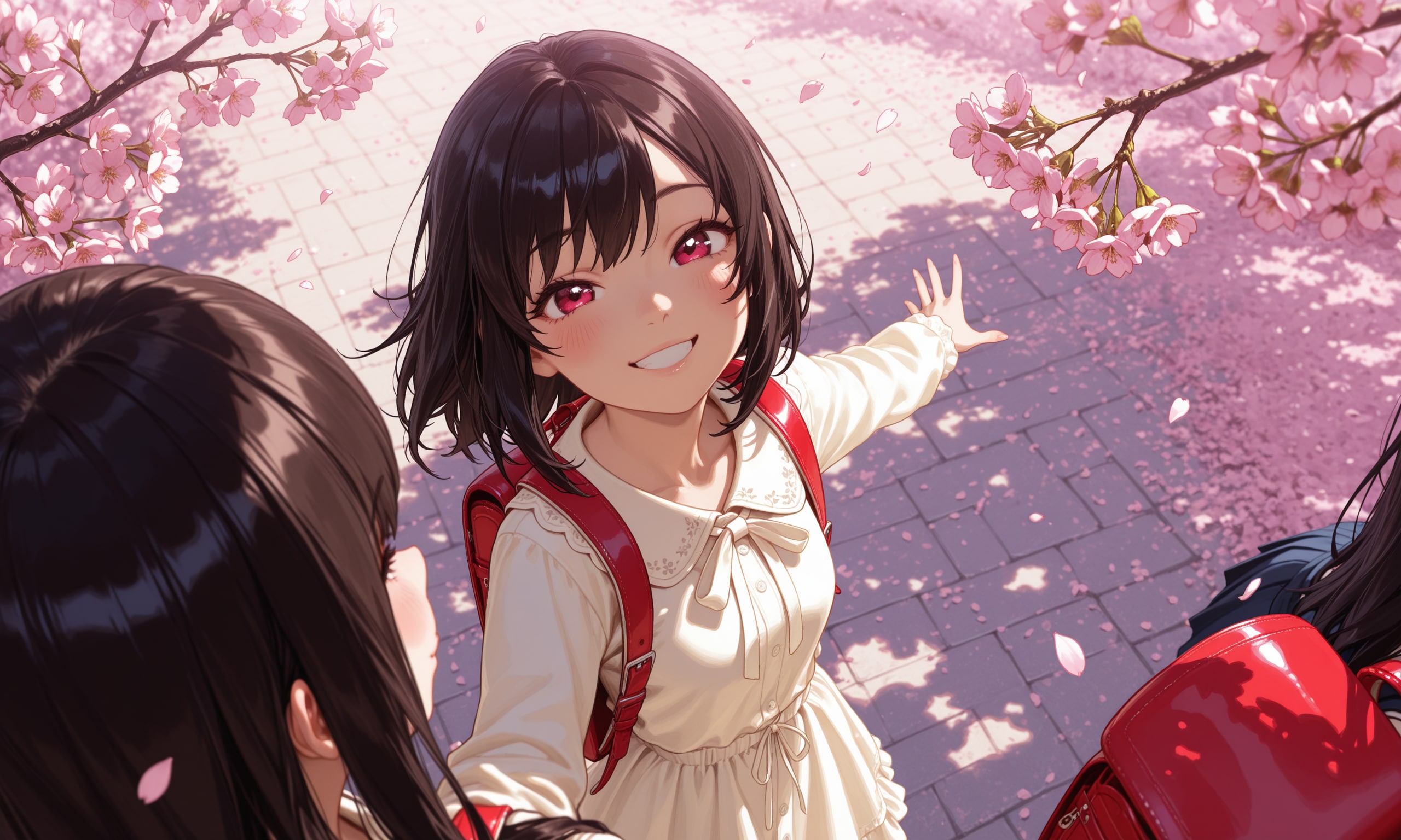 「#ちちぷい学園入学式」登校風景 | の人気AIイラスト・グラビア