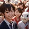 うさぎハーレム 2枚目