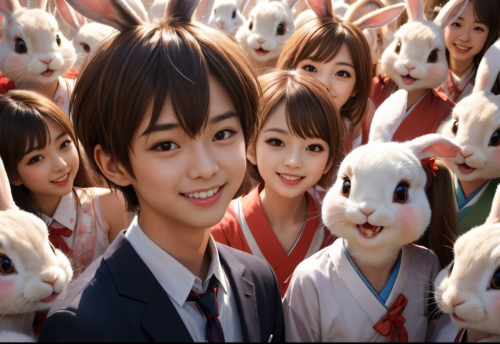 うさぎハーレム