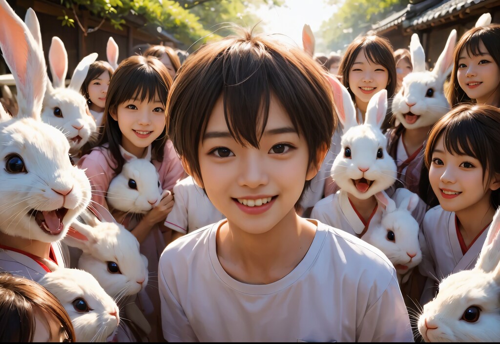 うさぎハーレム