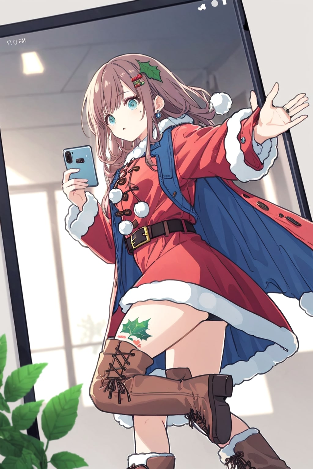 ［没*2］属性🎅コスコーデ没×2＆ナイスV🌸