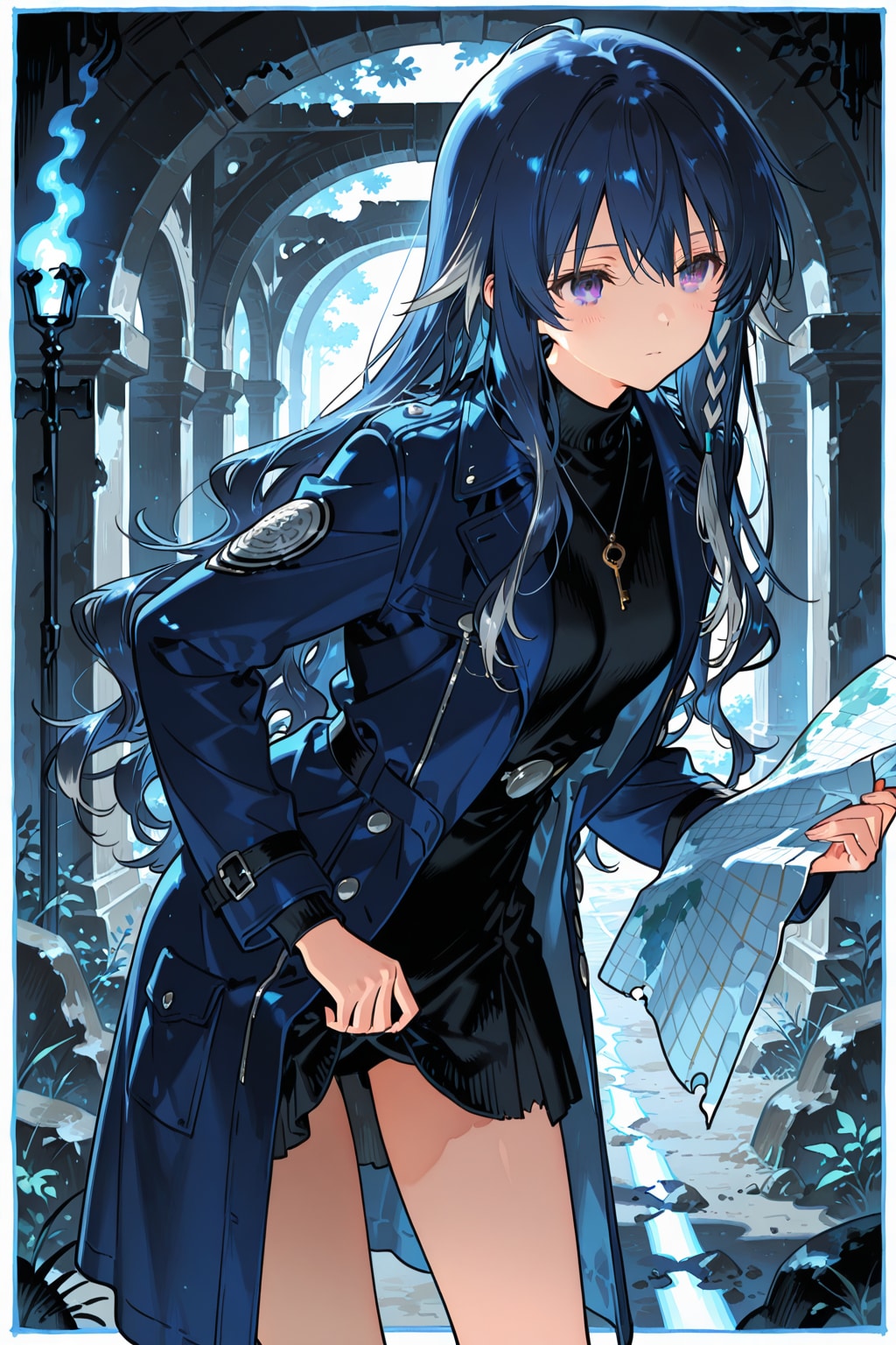 名を持たぬ者が、地図の外へ踏み出す時 | の人気AIイラスト・グラビア