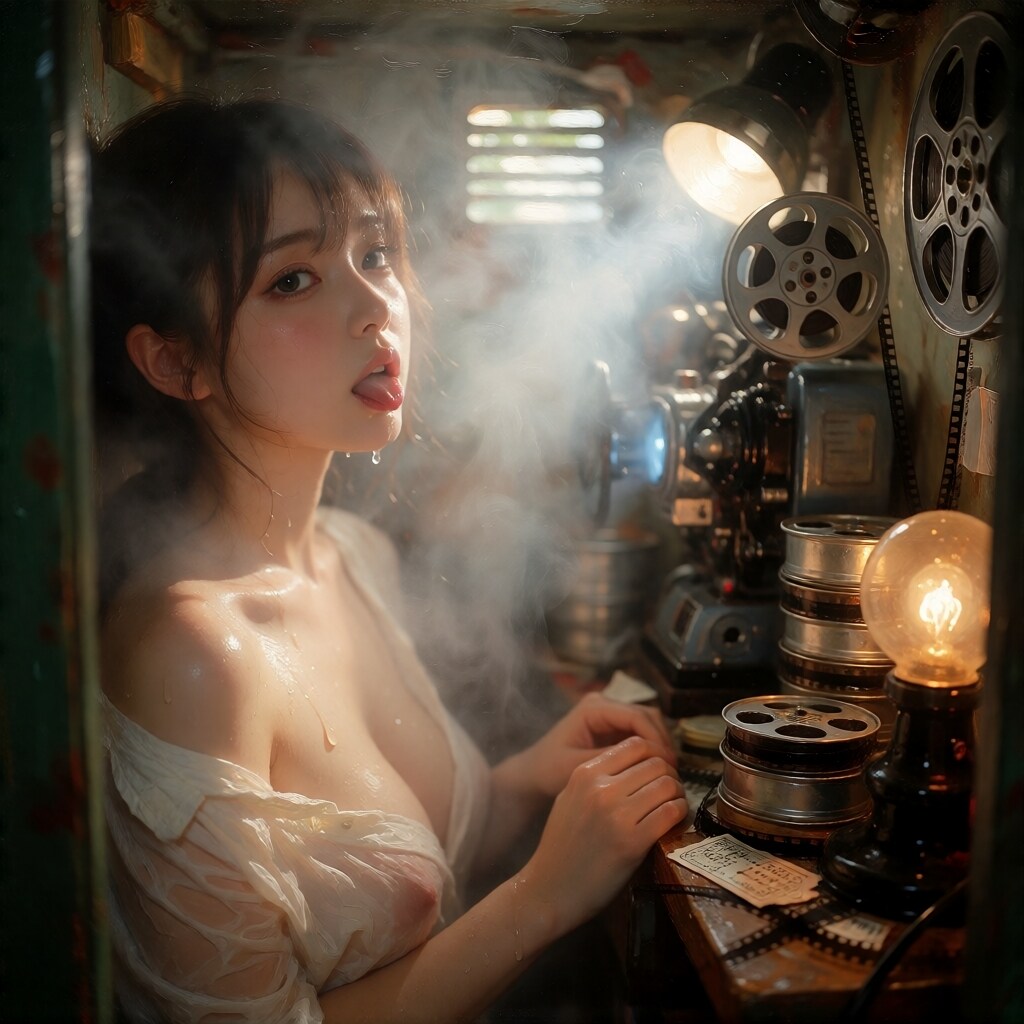 蒸した作業室