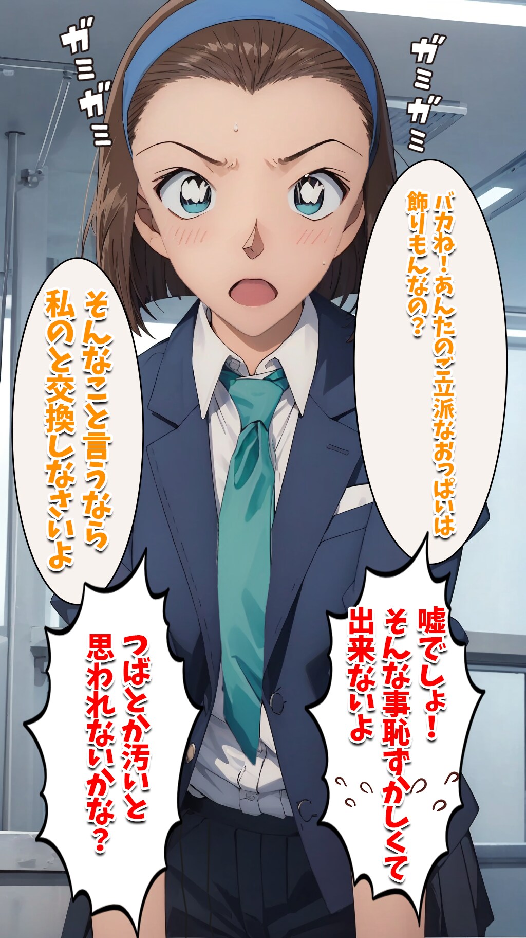 ガールズトーク！4コマ漫画！