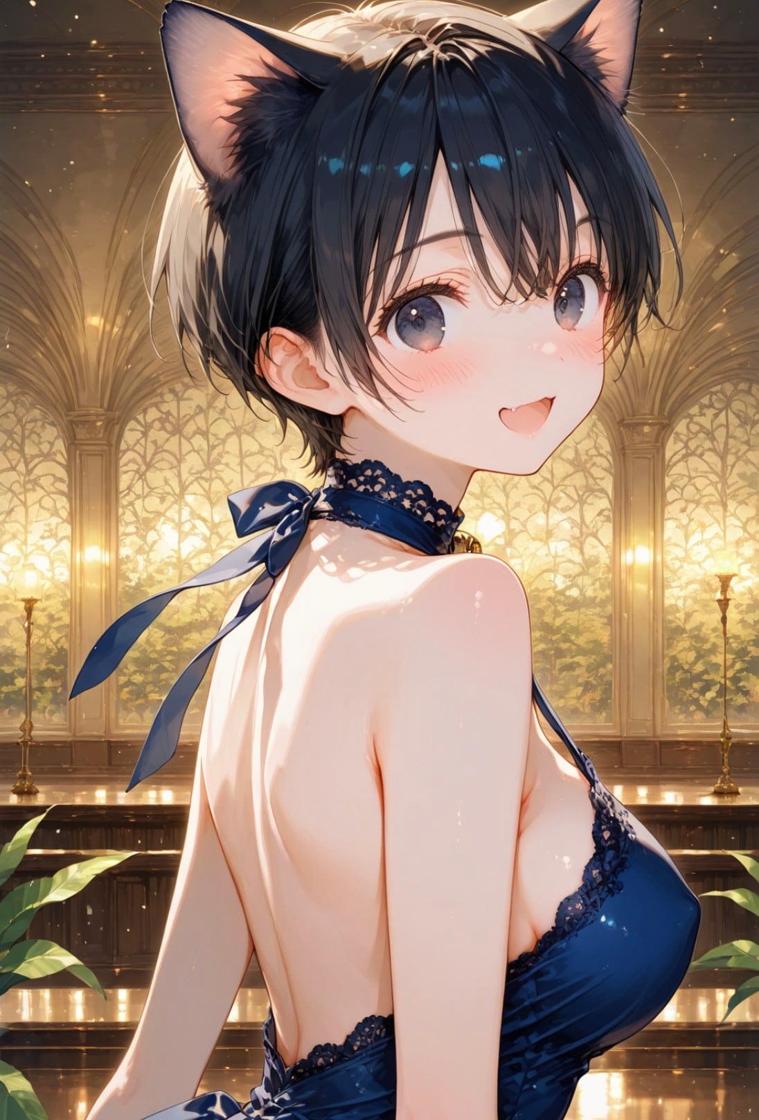猫耳ドレス🐈‍⬛１