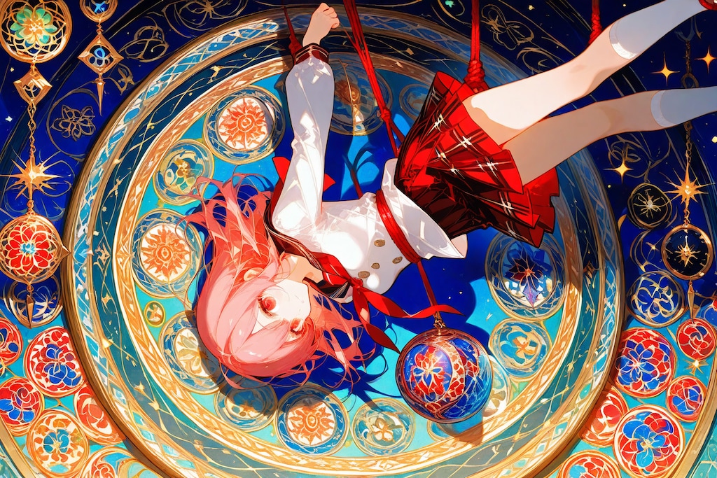 つるされ少女と曼荼羅