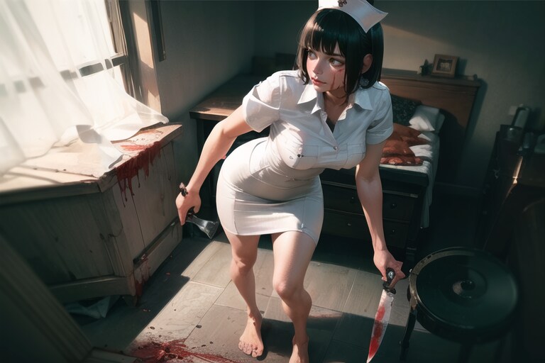 看護師寮を覗いてみたら 01