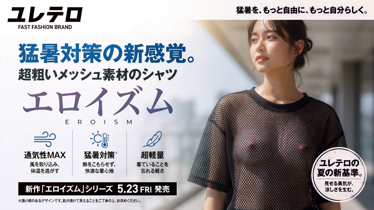 新感覚素材のファッションブランド　「エロイズム」【無料版】
