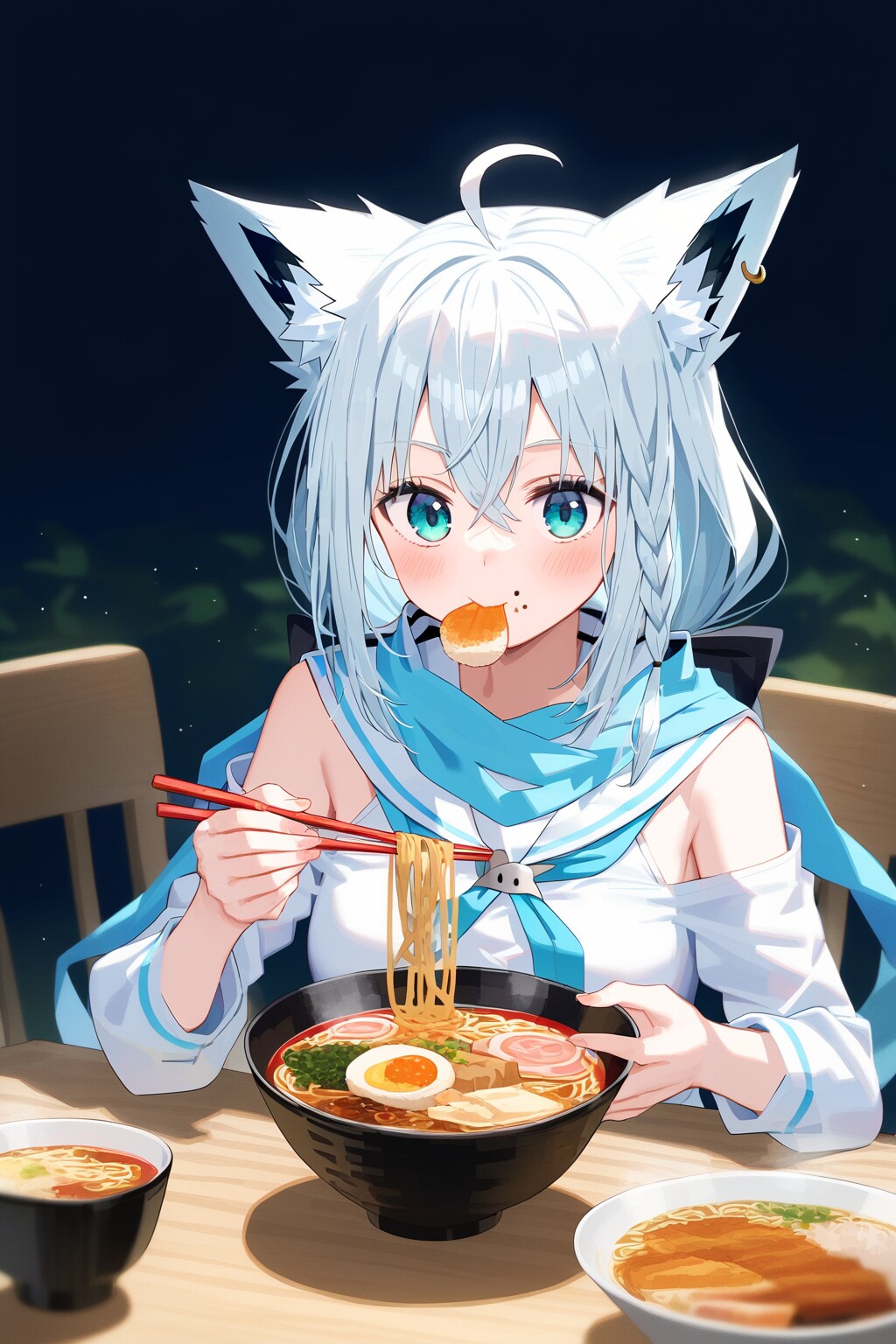 白上ラーメンチャレンジ(8)