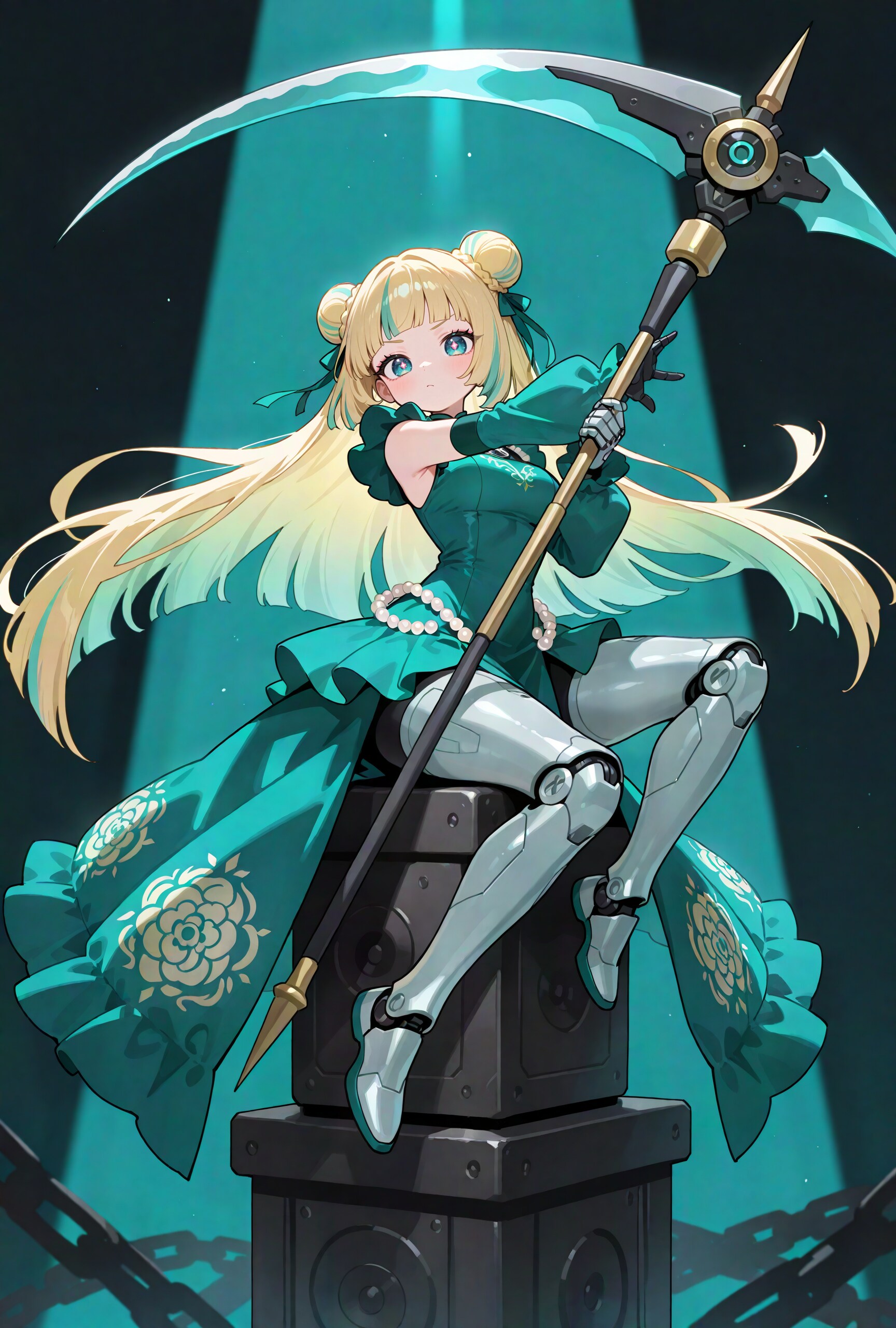 メカ少女（鎌） | の人気AIイラスト・グラビア