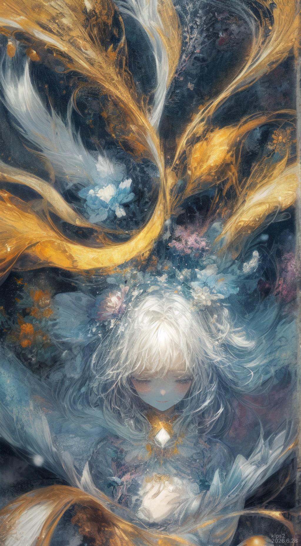 一年前、2年前の6月のイラスト