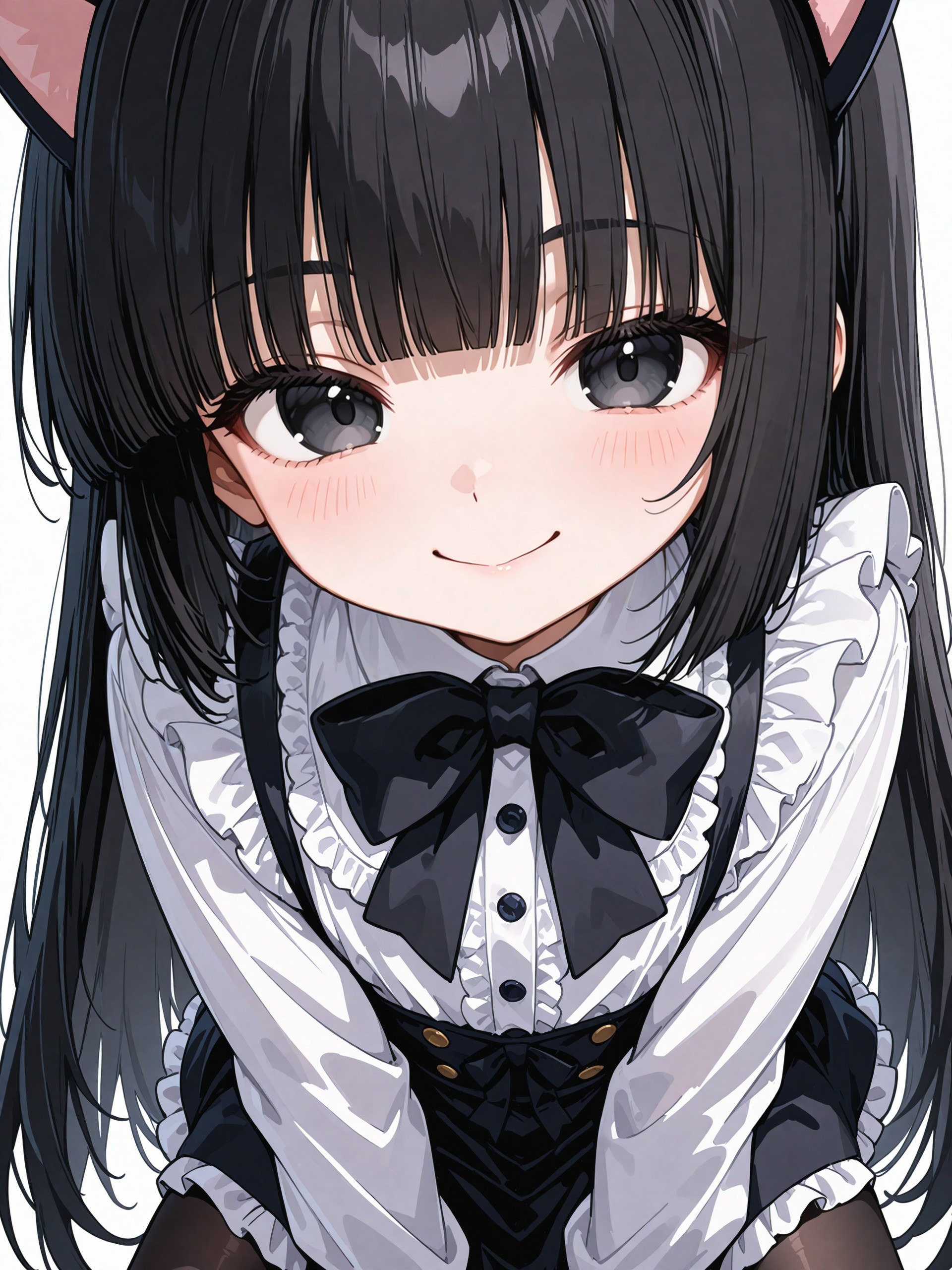 鏡黒ちゃん | の人気AIイラスト・グラビア