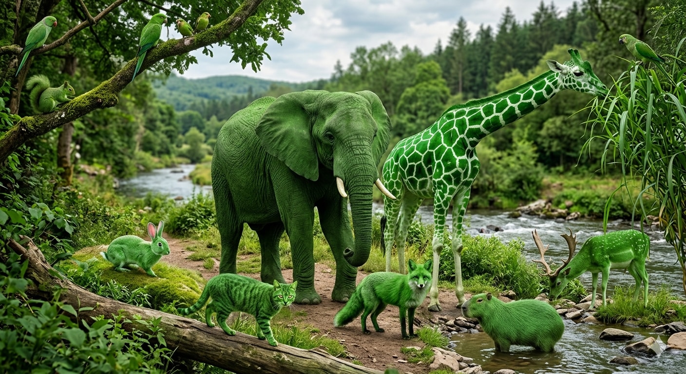 突然変異した動物たち | の人気AIイラスト・グラビア