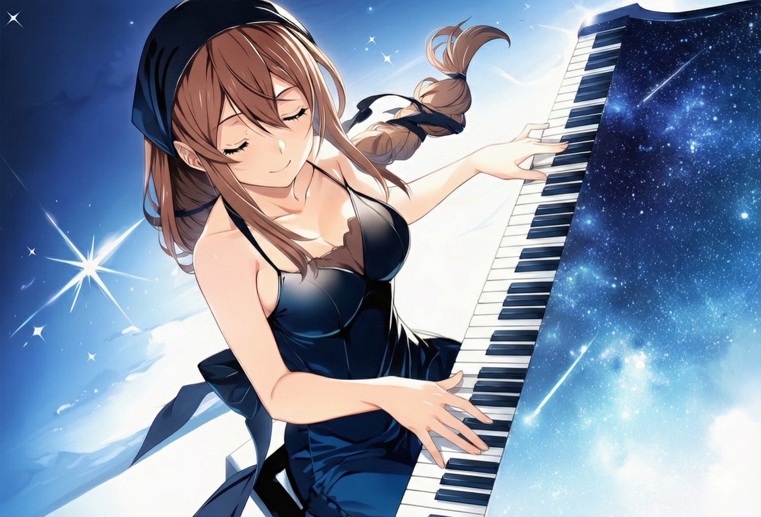 貴方に捧げる祈りの曲 | の人気AIイラスト・グラビア