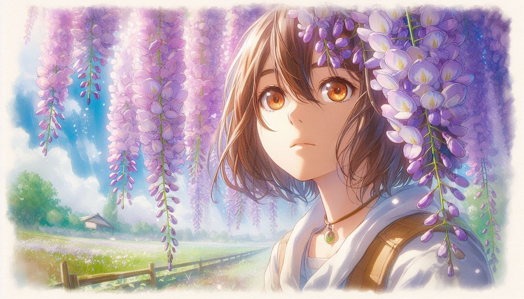 誕生花　0525 藤