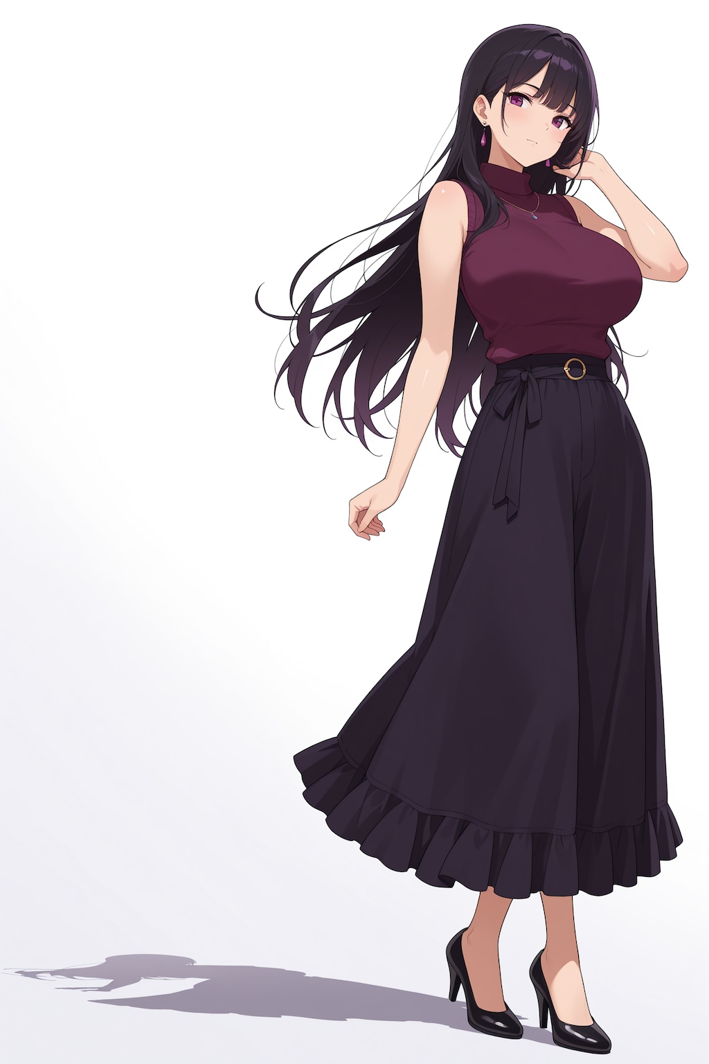 袖なしニット