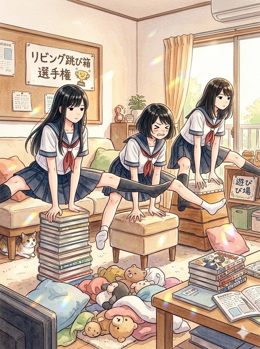 跳び越えられないものはない！