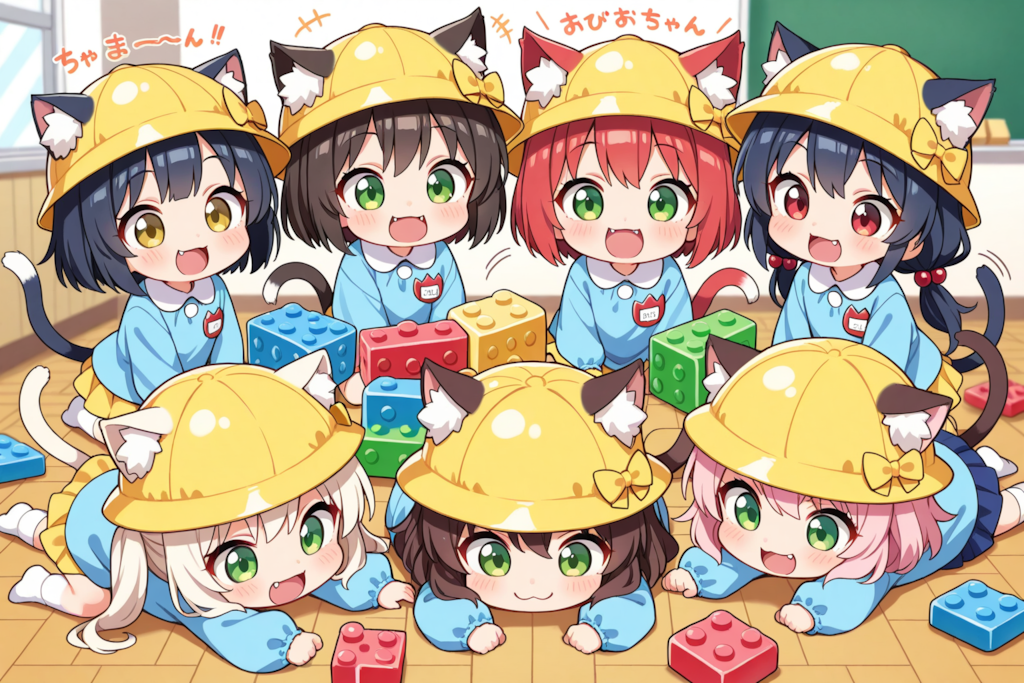 みんにゃ、にゃかよし♡