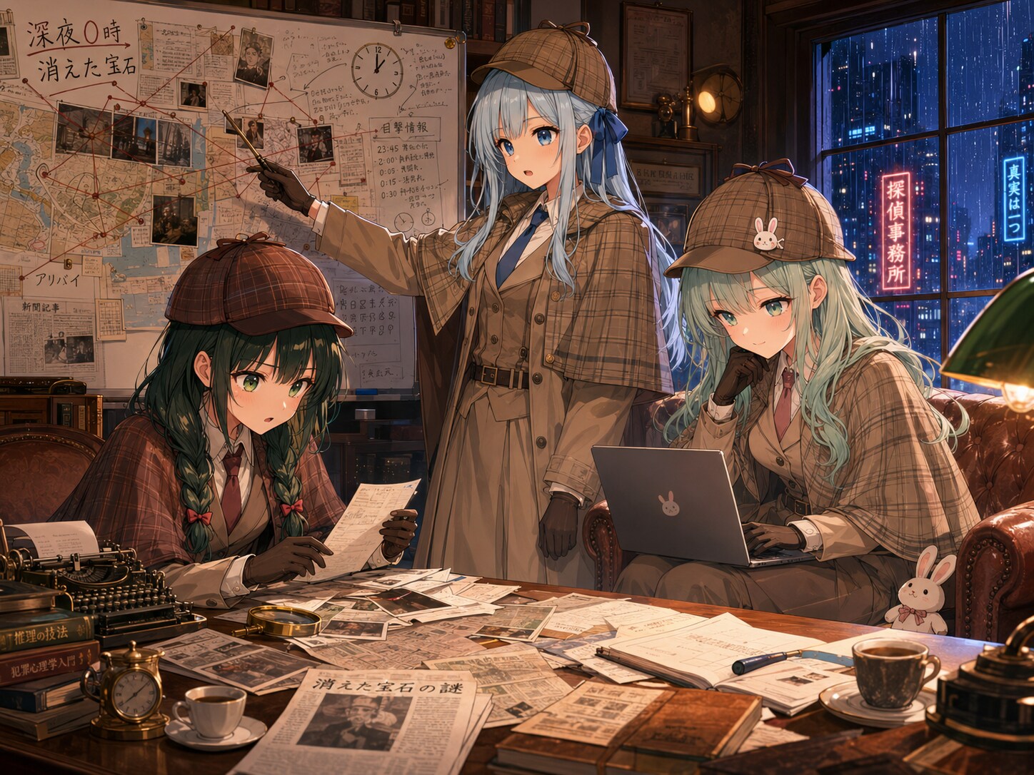 美人探偵三姉妹の名推理