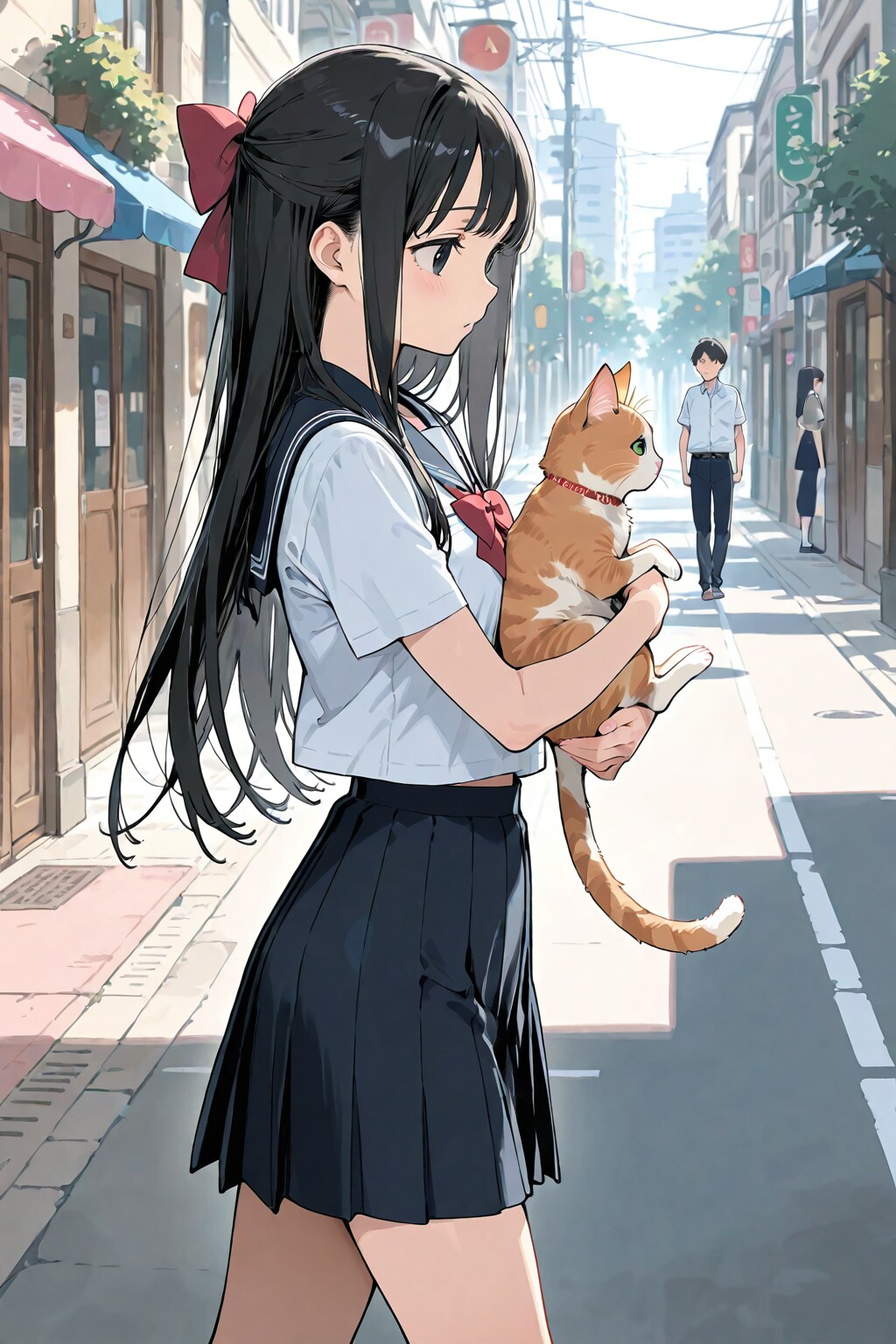 ねこと一緒 | の人気AIイラスト・グラビア