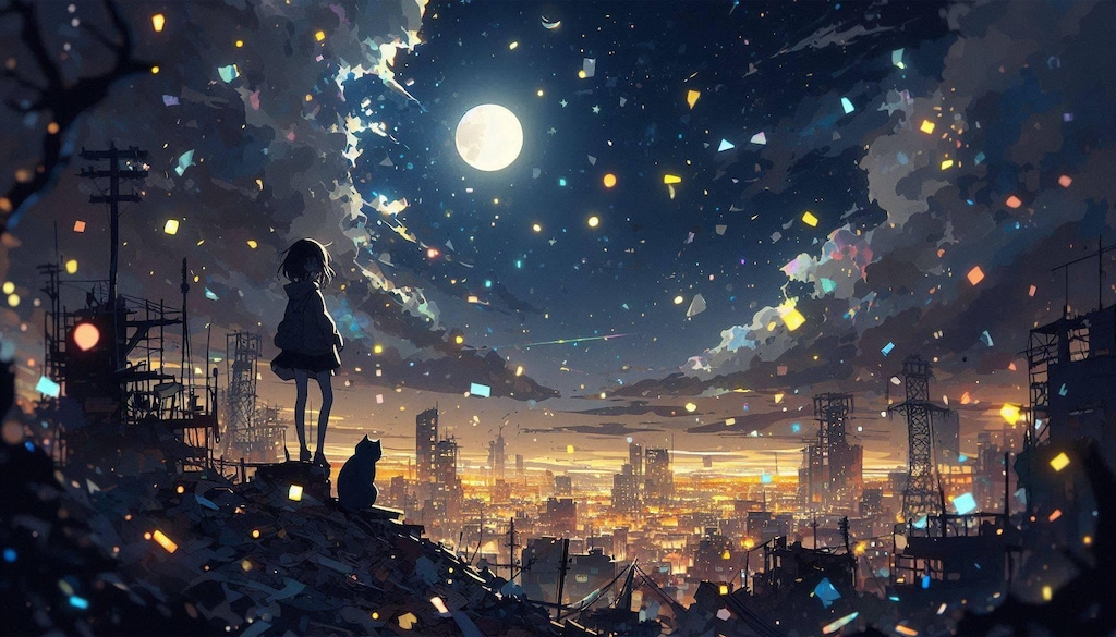 夜は儚い