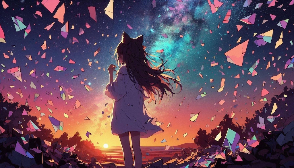 夜は儚い