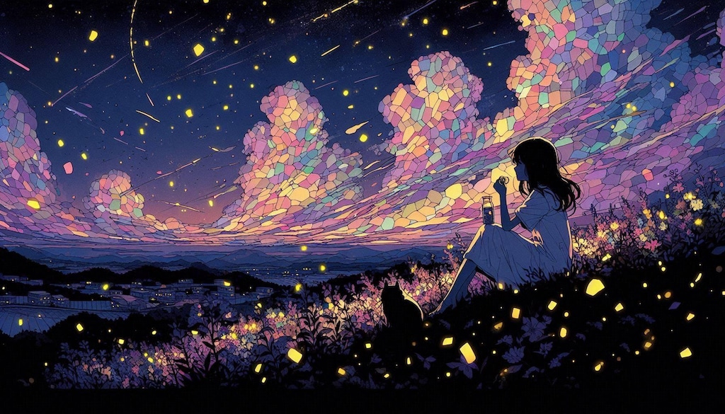夜は儚い
